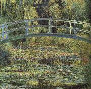 Waterlilies and Japanese Bridge Claude Monet